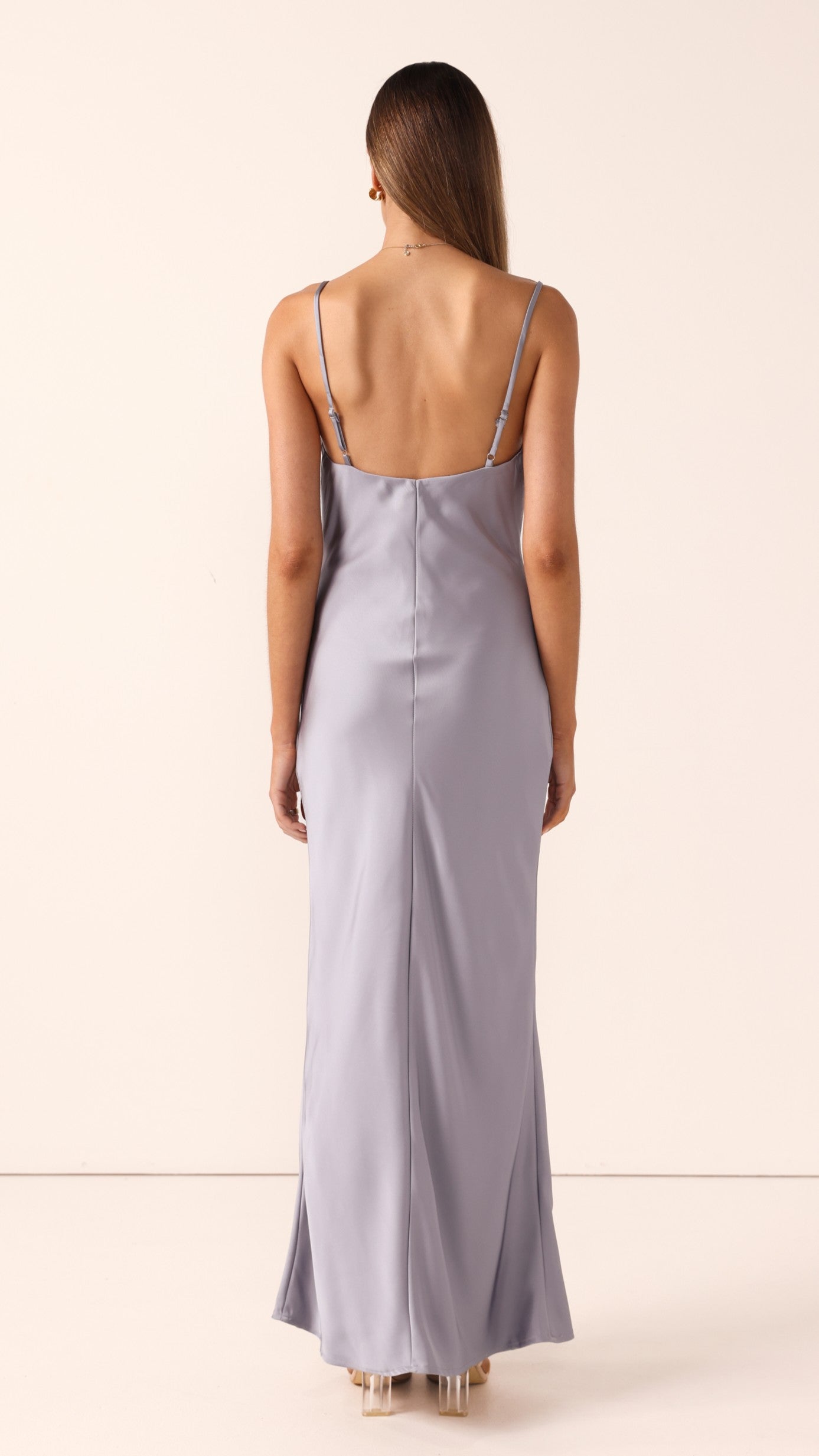 Willow Maxi Dress - Steel Blue