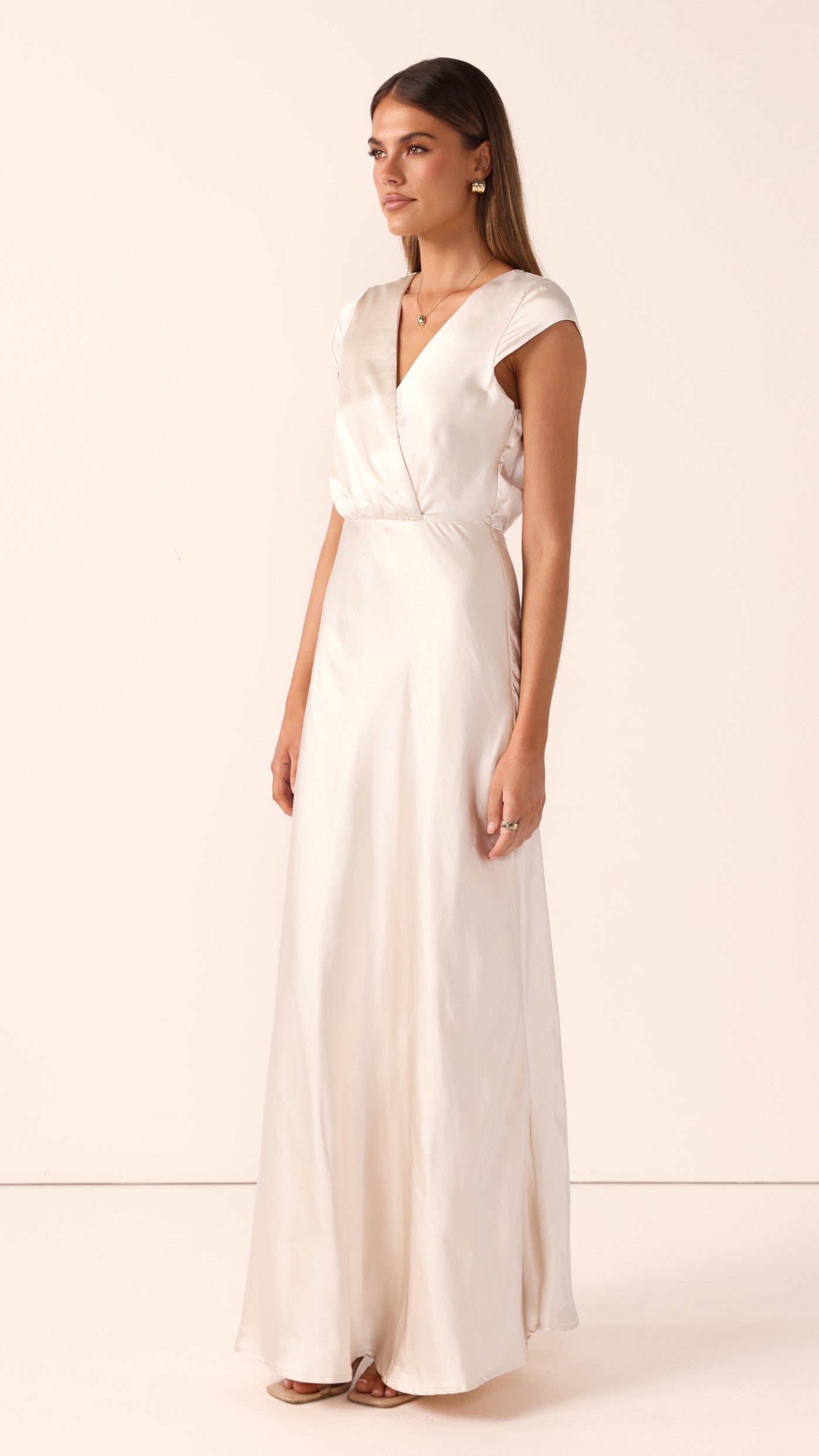 Selma Maxi Dress - Champagne