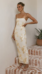 Alara Maxi Dress - Yellow