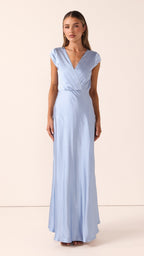 Selma Maxi Dress - Blue