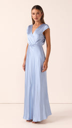 Selma Maxi Dress - Blue