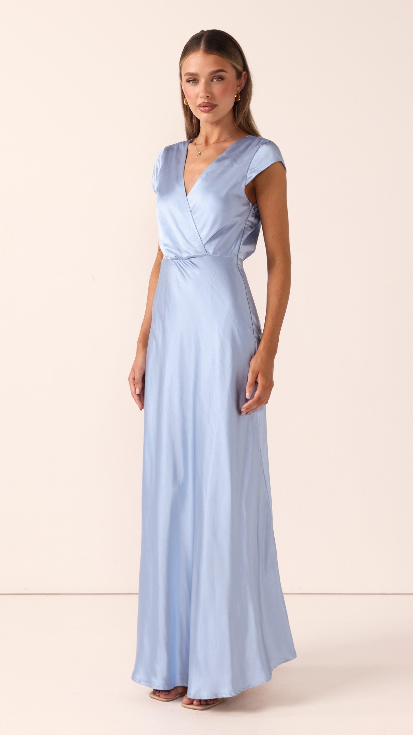 Selma Maxi Dress - Blue