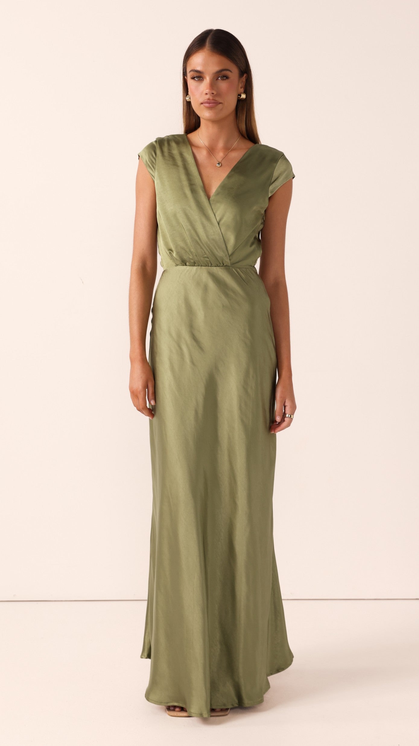 Selma Maxi Dress - Olive
