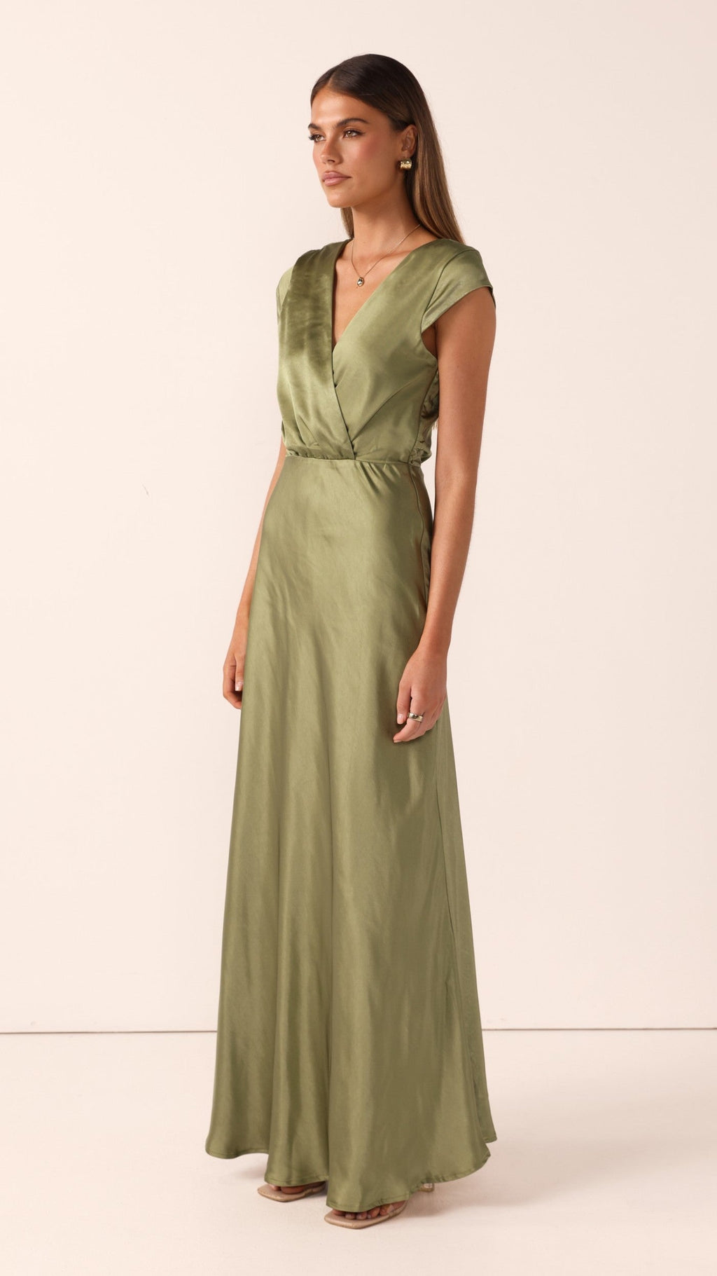 Selma Maxi Dress - Olive