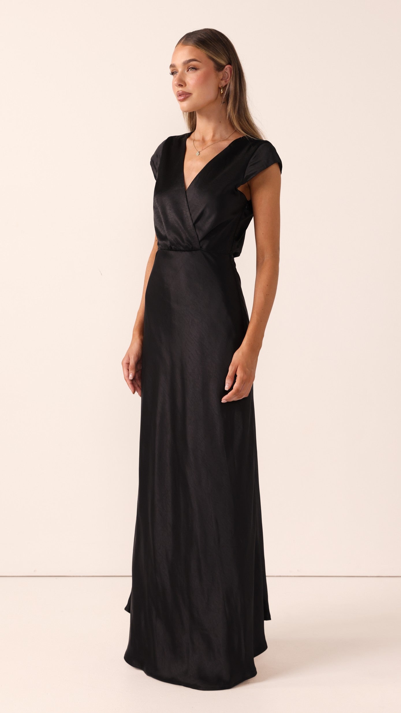 Selma Maxi Dress - Black