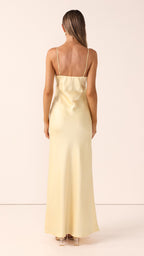 Ziah Maxi Dress - Lemon