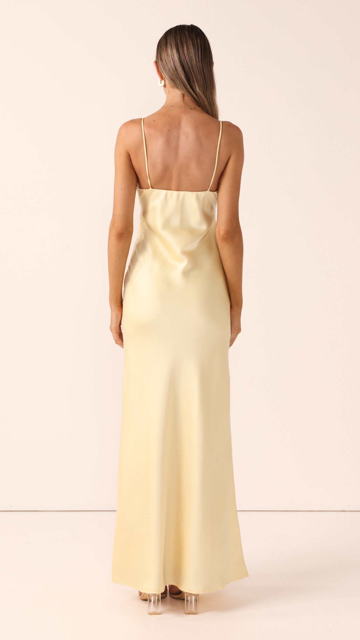 Ziah Maxi Dress - Lemon
