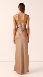 Ziah Maxi Dress - Latte