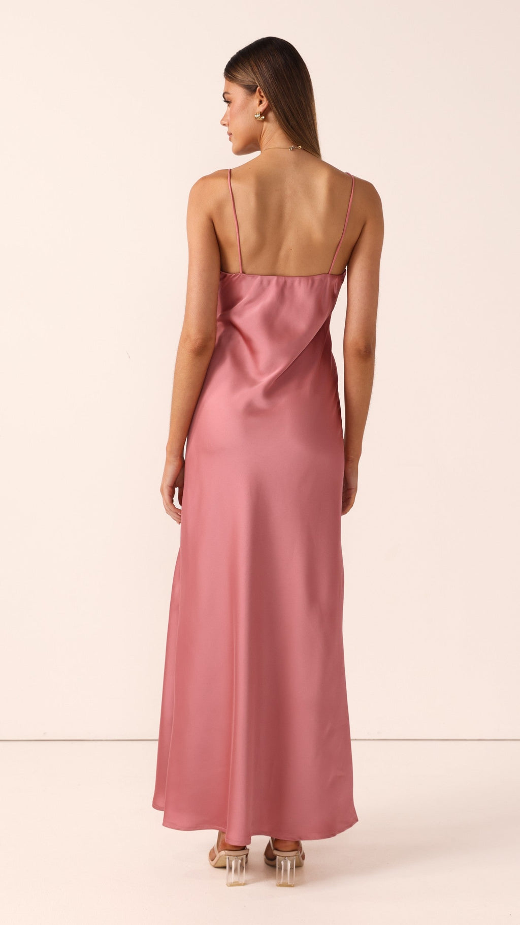 Ziah Maxi Dress - Baked Rose