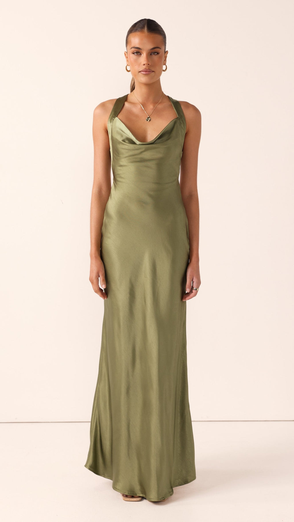 Eva Maxi Dress - Olive