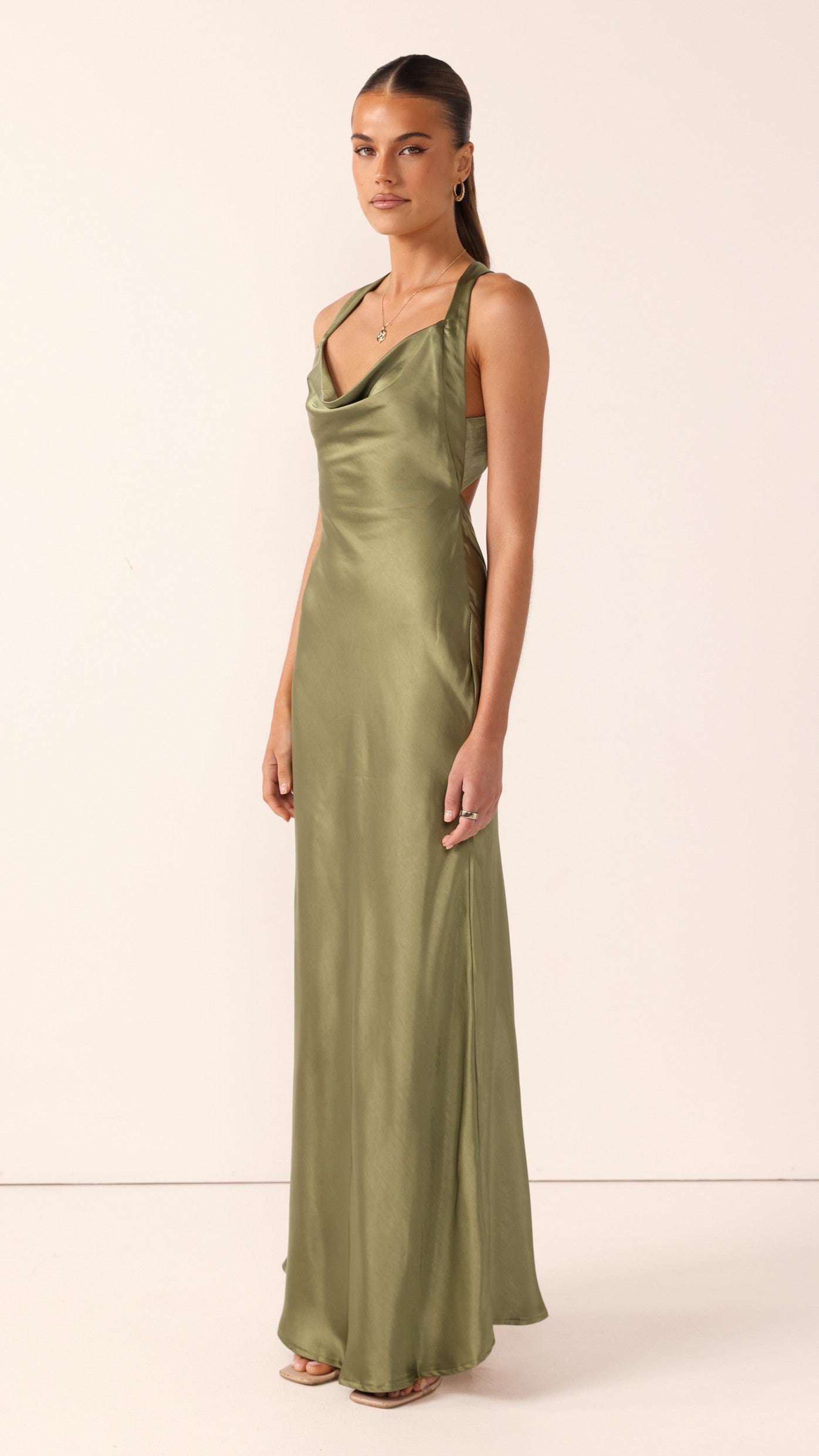 Eva Maxi Dress - Olive