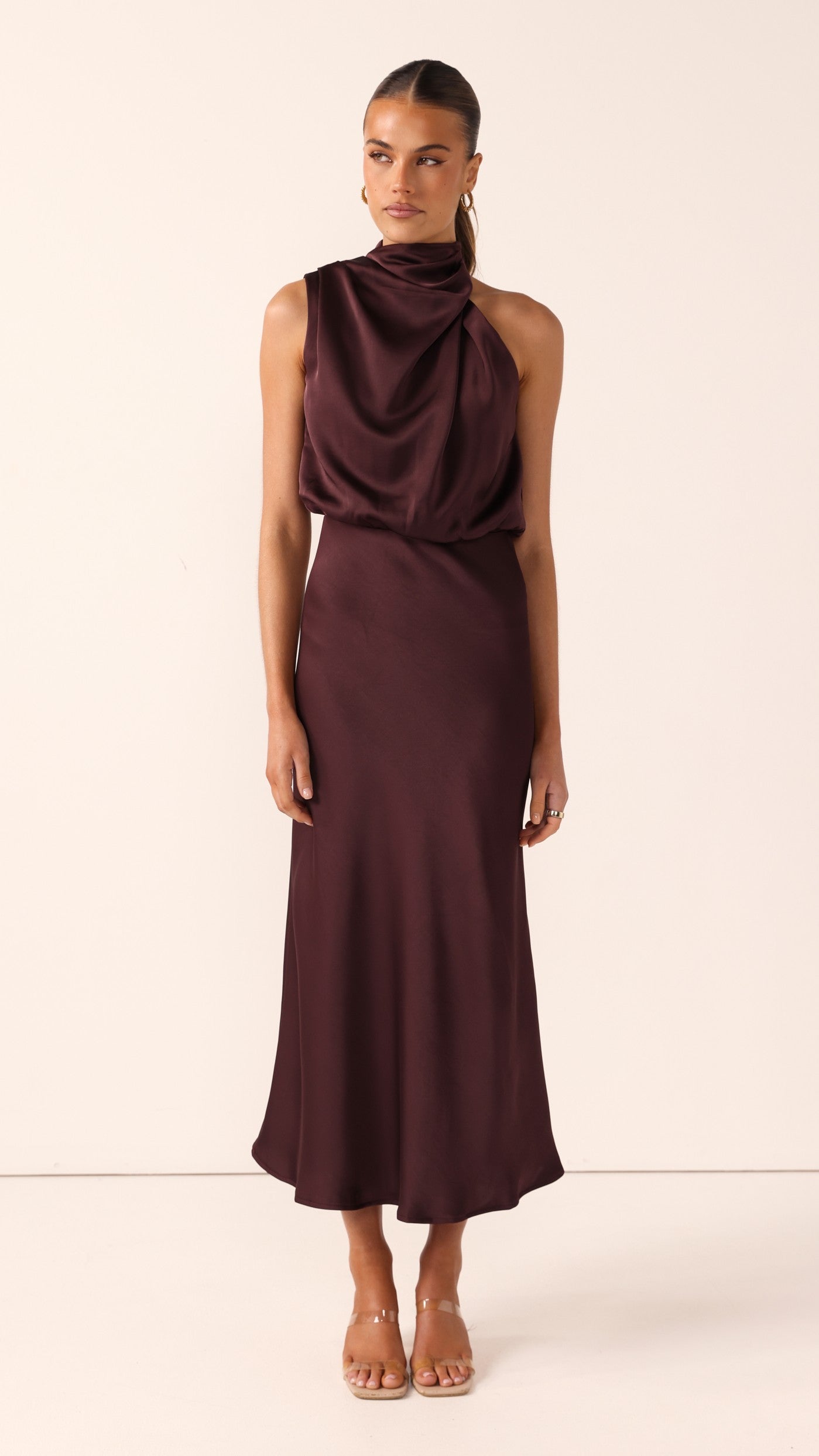Esther Maxi Dress - Chocolate