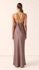 Chiara Maxi Dress - Mushroom