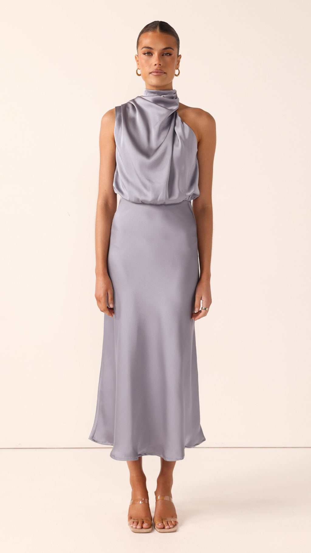 Esther Maxi Dress - Steel Blue