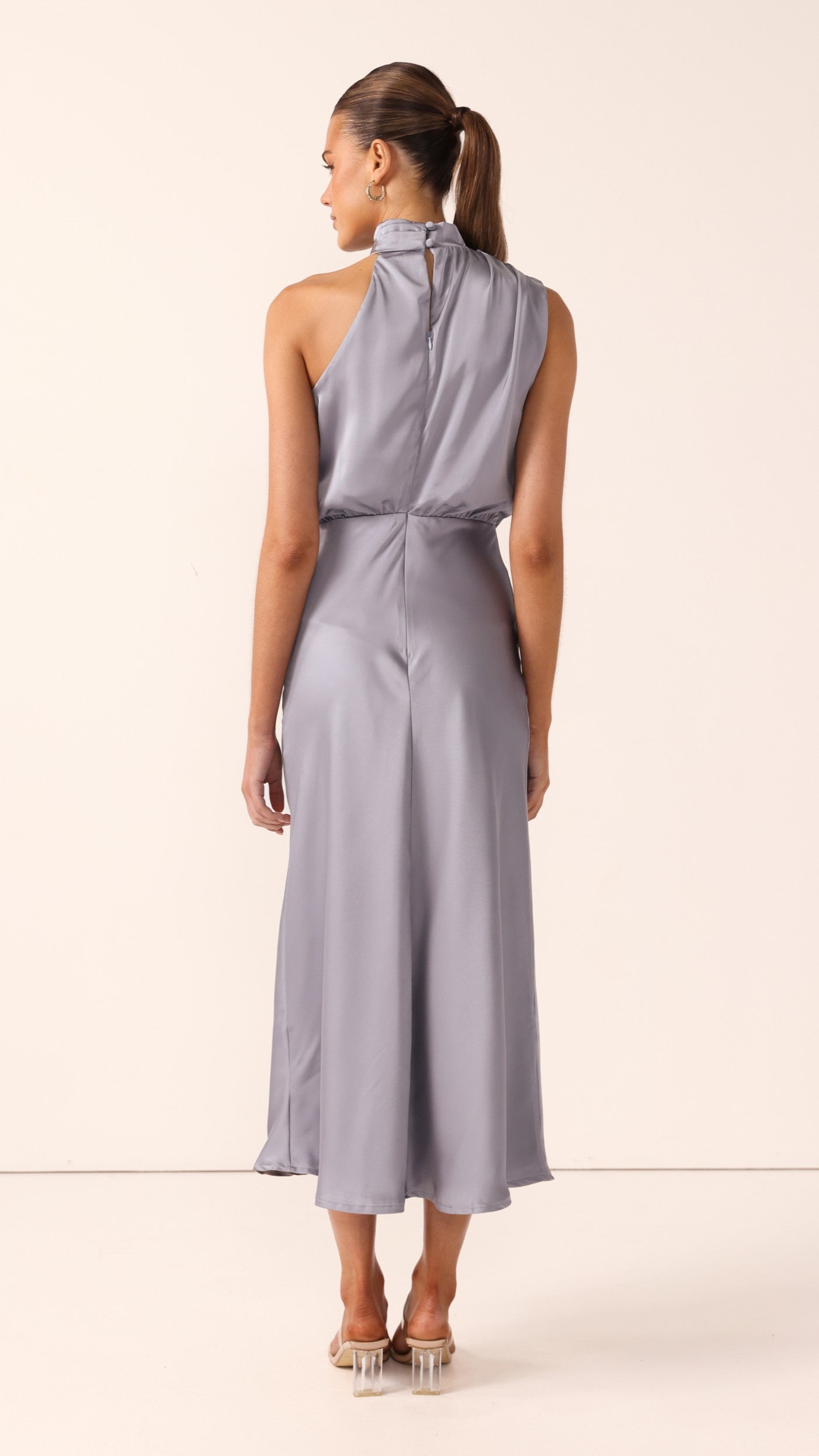 Esther Maxi Dress - Steel Blue
