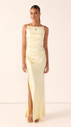 Ava Maxi Dress - Yellow
