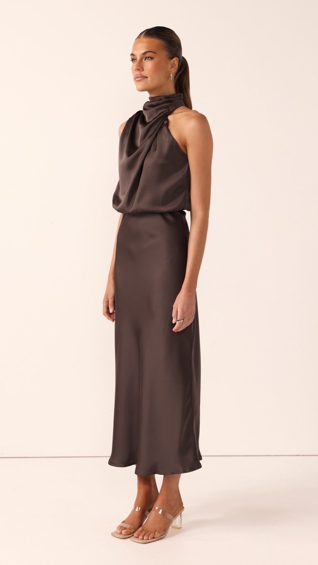 Esther Maxi Dress - Espresso