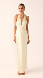 Chloe Maxi Dress - Yellow