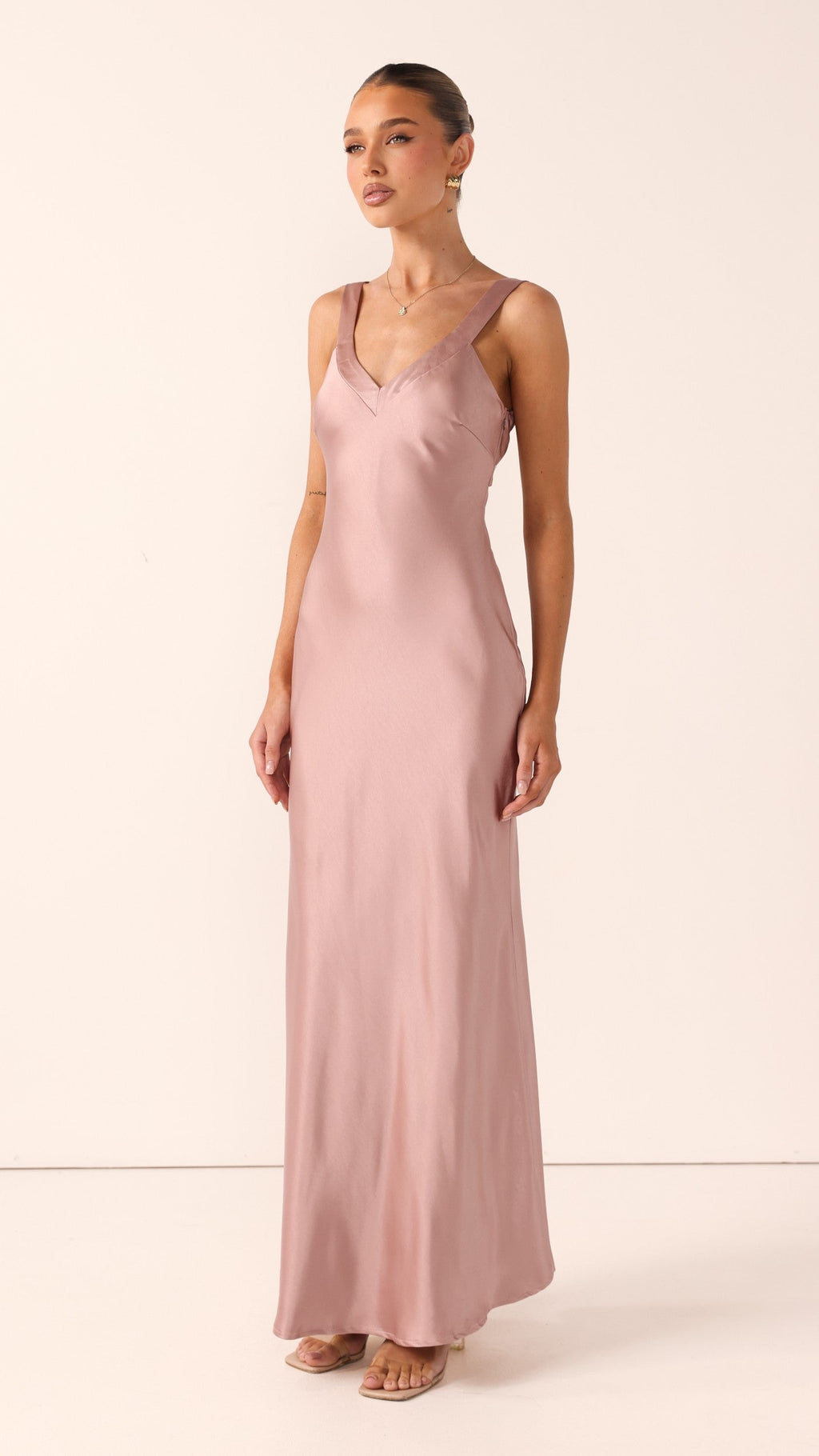 Andie Maxi Dress - Dusty Pink