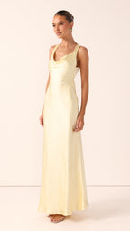 Eva Maxi Dress - Yellow