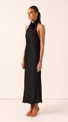 Rina Midi Dress - Black