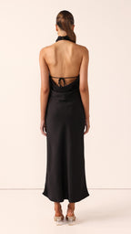 Rina Midi Dress - Black