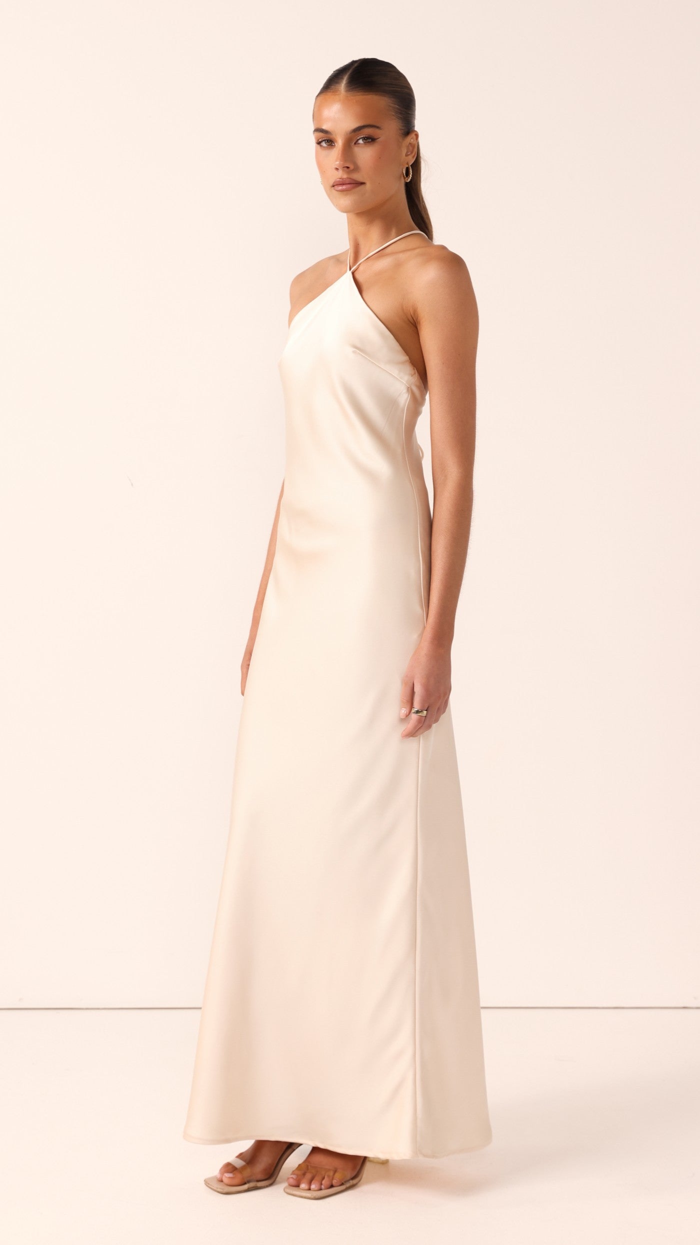 Chiara Maxi Dress - Soft Gold