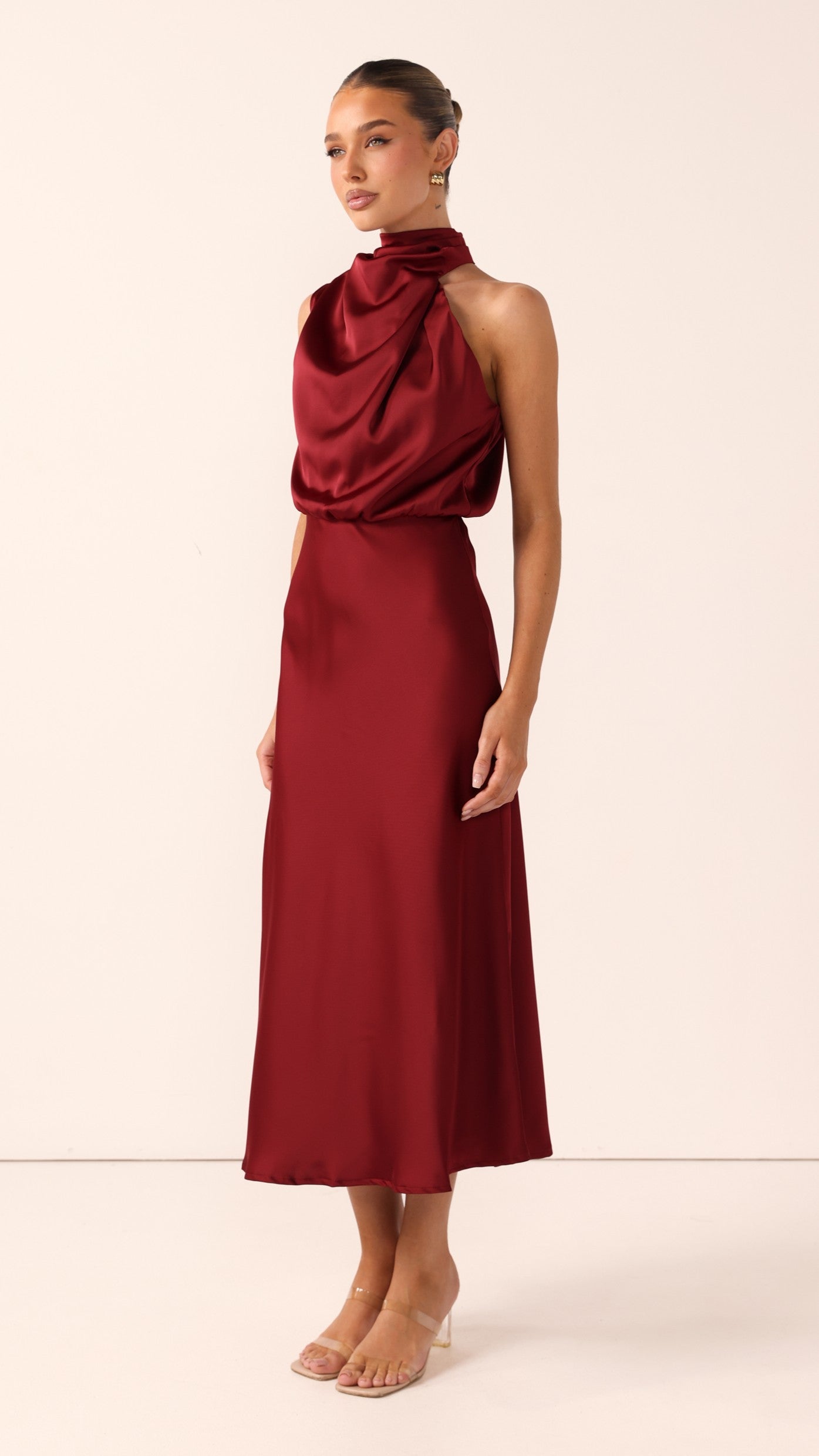 Esther Maxi Dress - Wine