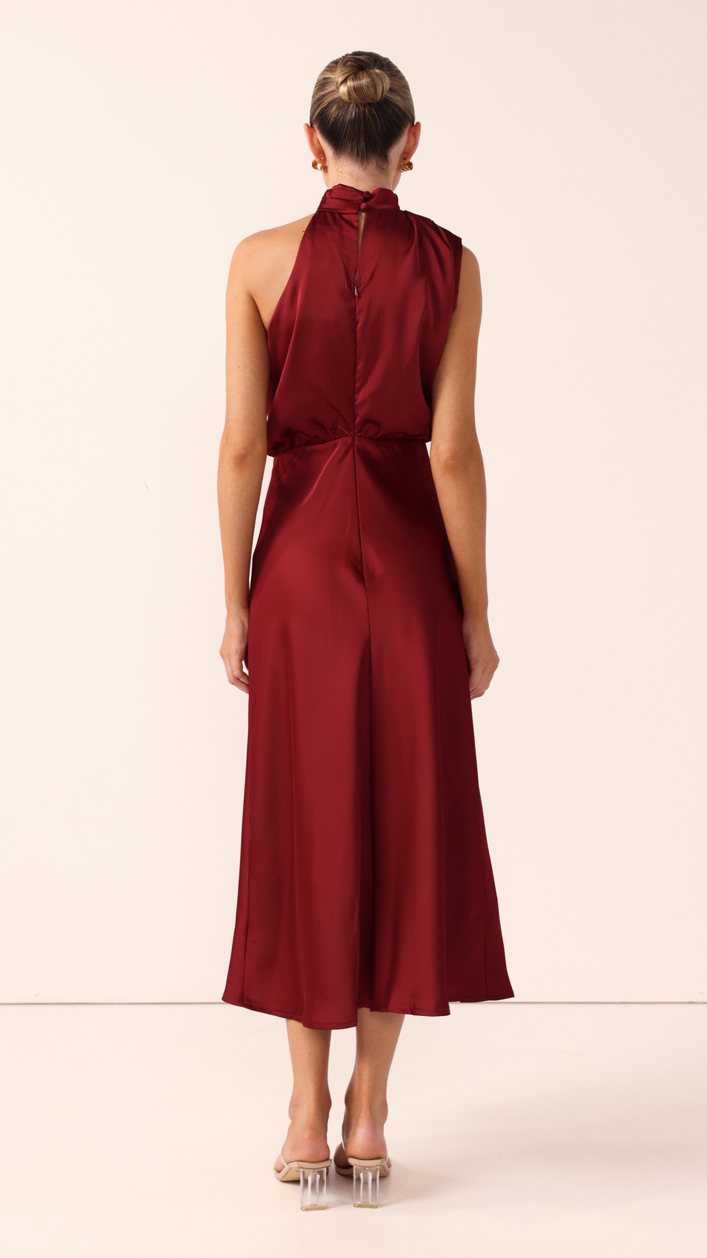Esther Maxi Dress - Wine