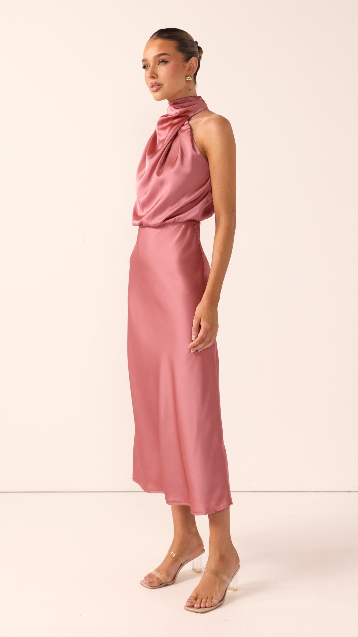 Esther Maxi Dress - Baked Rose
