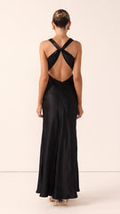 Eva Maxi Dress - Black