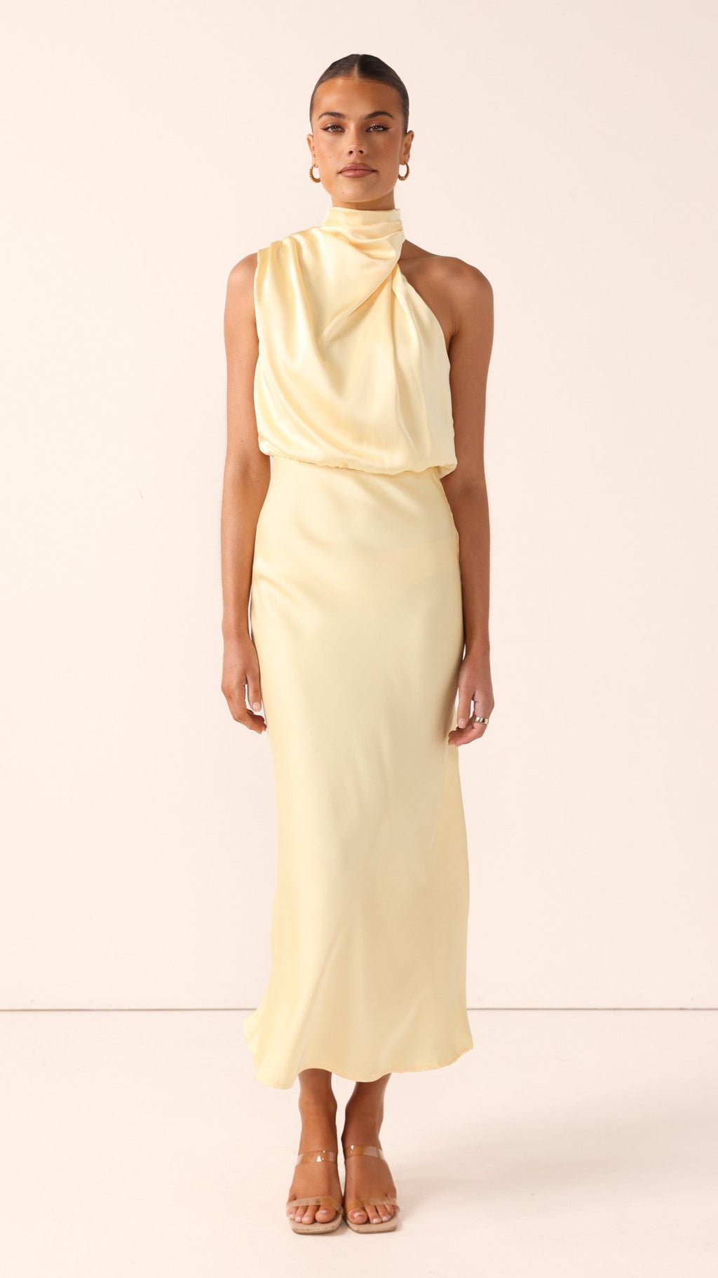 Esther Maxi Dress - Lemon