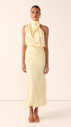 Esther Maxi Dress - Lemon