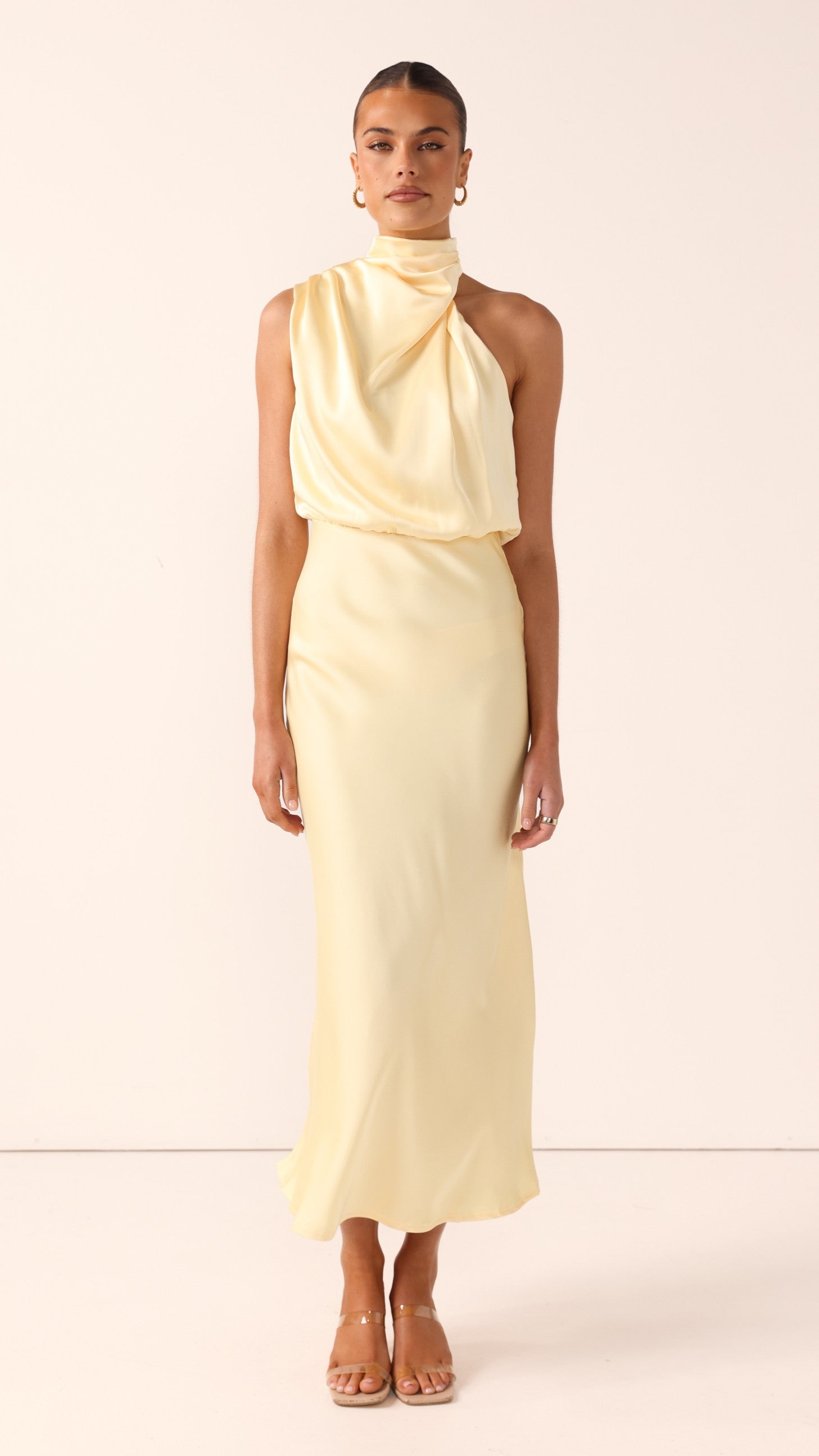 Esther Maxi Dress - Lemon