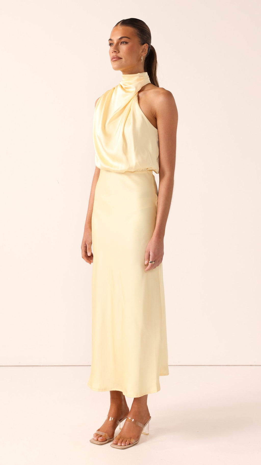Esther Maxi Dress - Lemon
