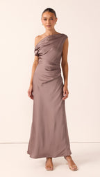 Gigi Maxi Dress - Mushroom