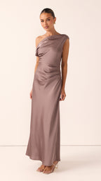 Gigi Maxi Dress - Mushroom