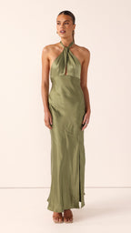 Amalia Maxi Dress - Olive