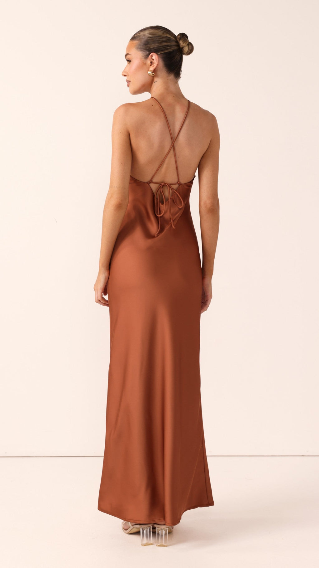 Chiara Maxi Dress - Copper