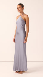 Chiara Maxi Dress - Steel Blue