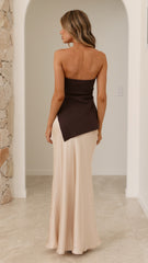 Jayliah Maxi Skirt - Champagne