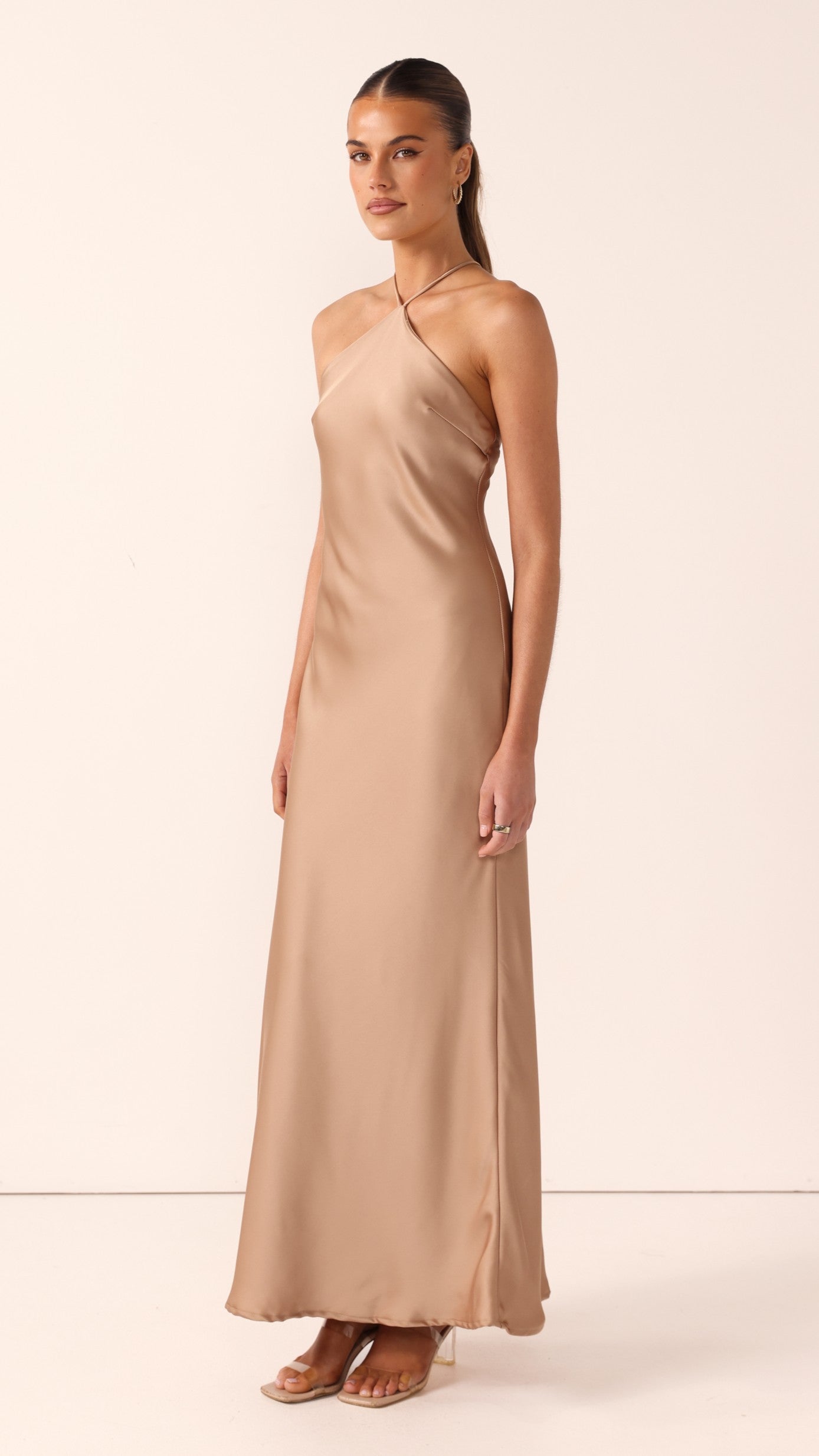 Chiara Maxi Dress - Latte