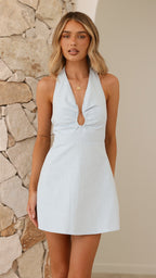 Tarlie Mini Dress - Blue