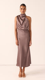 Esther Maxi Dress - Mushroom