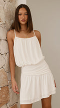 Bettina Mini Dress - White
