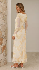 Lottie Maxi Dress - Yellow