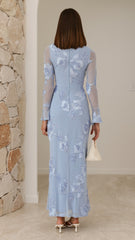 Lottie Maxi Dress - Blue