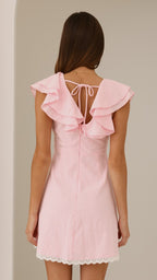 Hattie Mini Dress - Pink