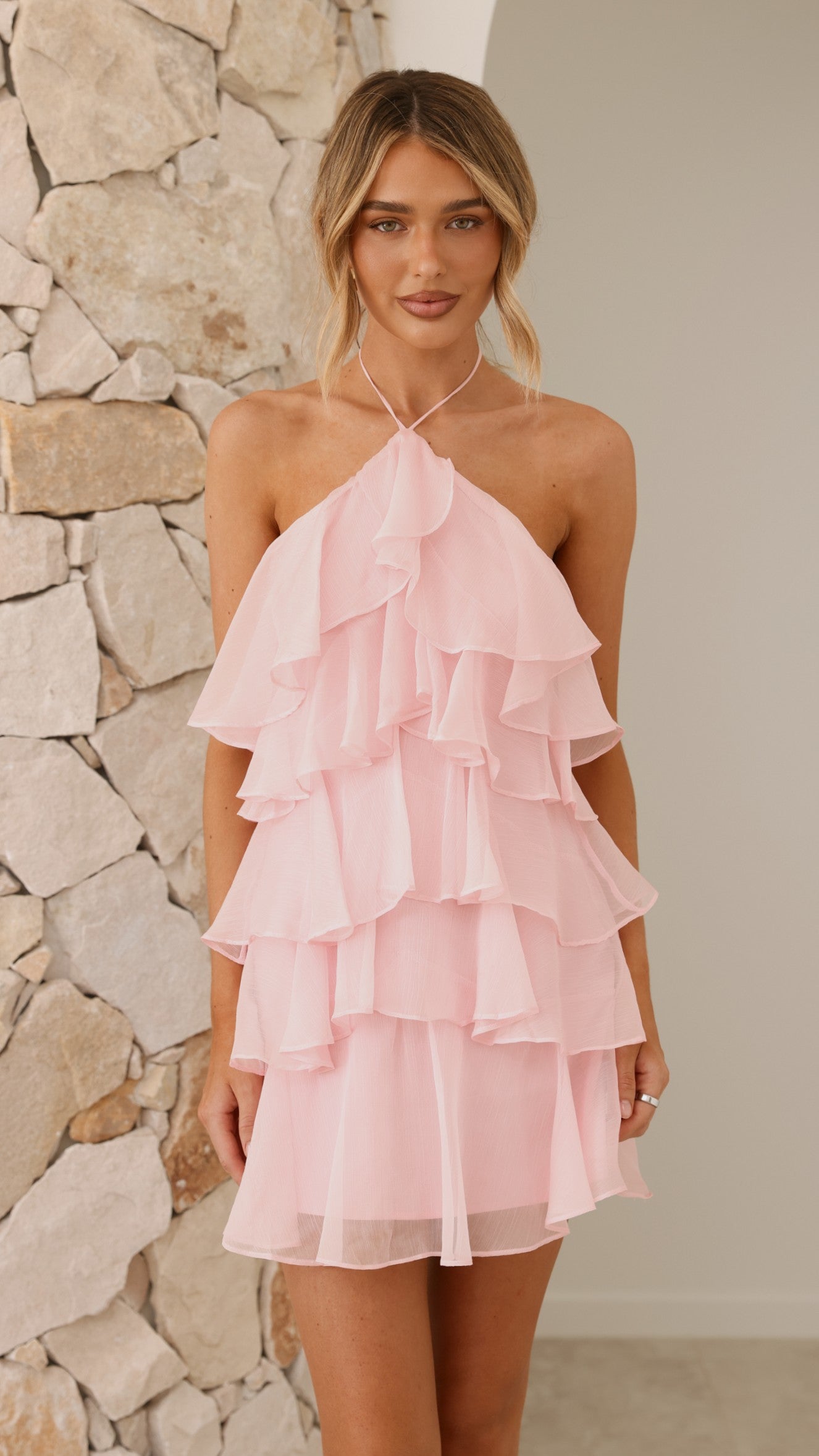 Soho Mini Dress - Pink