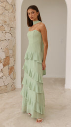Flora Maxi Dress - Sage
